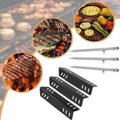17.7″ Grill Burners Tube Replacement for Pit Boss Memphis Ultimate 4 In 1 Combo