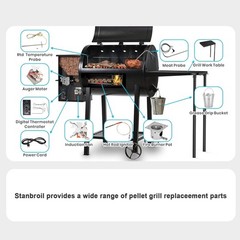 Pellet Grill Induction Fan Motor Replacement for Pit Boss Wood Pellet Grills
