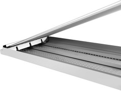 18 7/16″ x 7 5/8″ Stamped Cooking Grate & Emitter Set for Charbroil Tru-Infrared