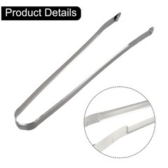 Heavy Duty Stainless Steel Tongs for BBQ Perfect for Sausages and Hot Dogs