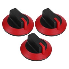 3 Pcs Gas Stove Knob Grill Universal Replacement Knobs Camping Parts