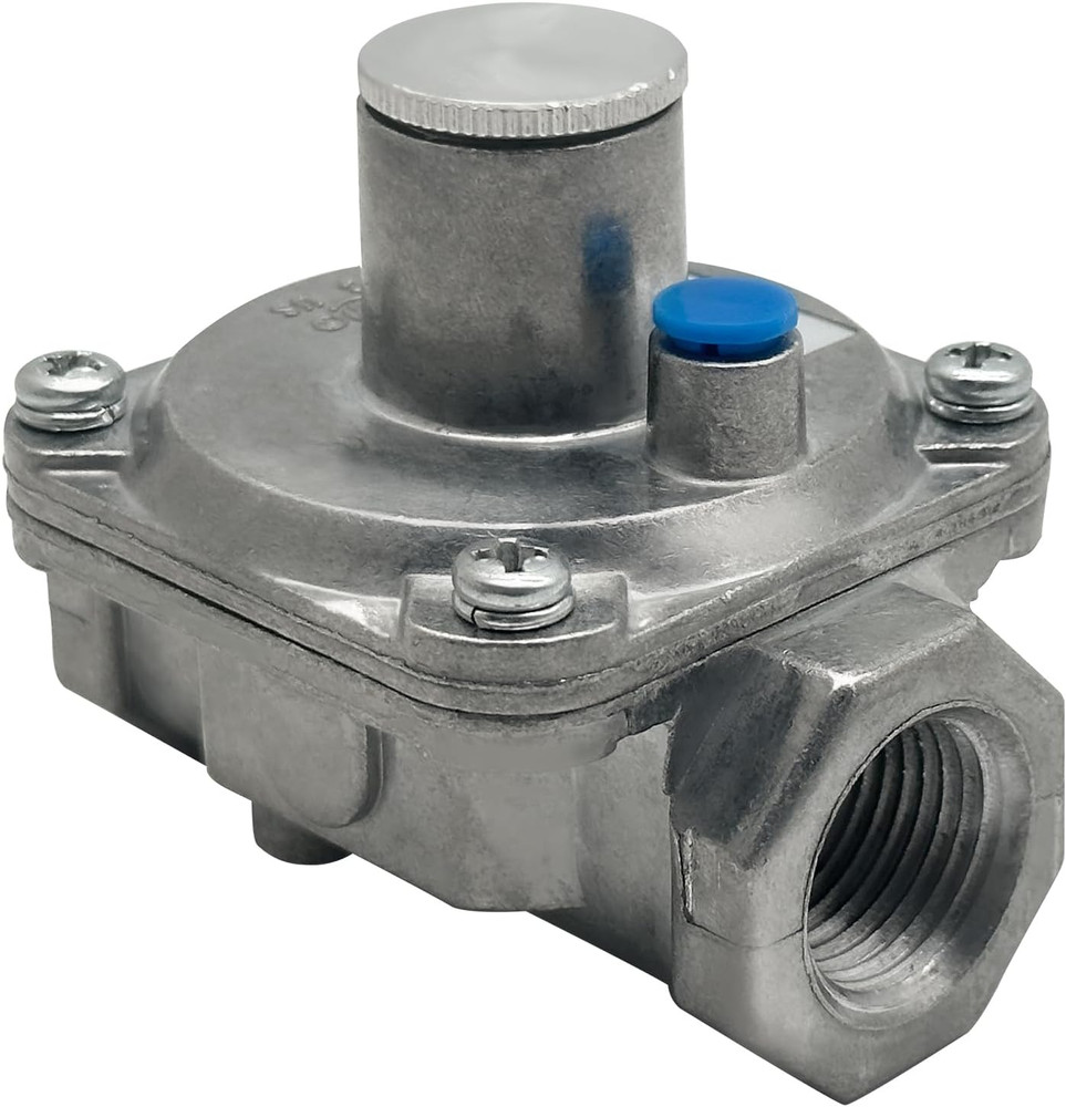 1/2 Inch Natural Gas Regulator for Grill, Natural Gas and Propane Convertible, 1