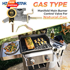 HZ-MONSTAR Gas Grill Replacement Parts Manifold Main Burner For Natural