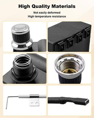 Grill Igniter Kit Fit for Oklahoma Joe’S Longhorn Combo 3 Burner Charcoal/Gas Sm