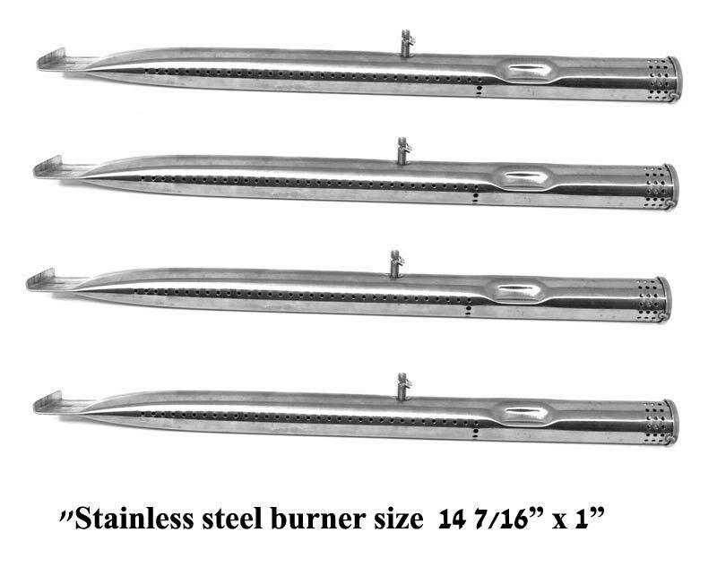 Grill Burner For Charbroil 463436413, 463436813, 463436814, 463436 (4-PK) Models