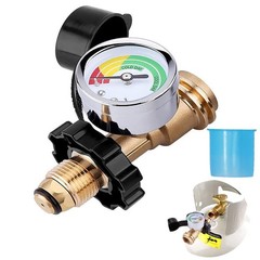 100 lb Propane Tank Adapter, Universal Fit Pol to Qcc1 Adapter…