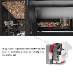 Auger Motor Replacement 2.0RPM Pit Boss Wood Pellet Grills – Black