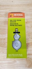 NEW CHAR-BROIL Universal Dual-Stage Silver Propane Tank Regulator 9398