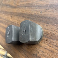 Set Of 2 Black Char-Broil Grill knobs