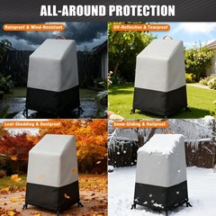Deep Fryer Cover for Bayou 700-701, Outdoor 4-Gallon Fryer Cover, Heavy Duty …