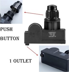 Universal Spark Generator 1 Outlet Push Button Igniter For Broil King, Fire Pit