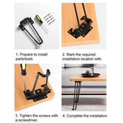Heavy Duty Steel Folding Table Legs for Outdoor and Indoor Applications