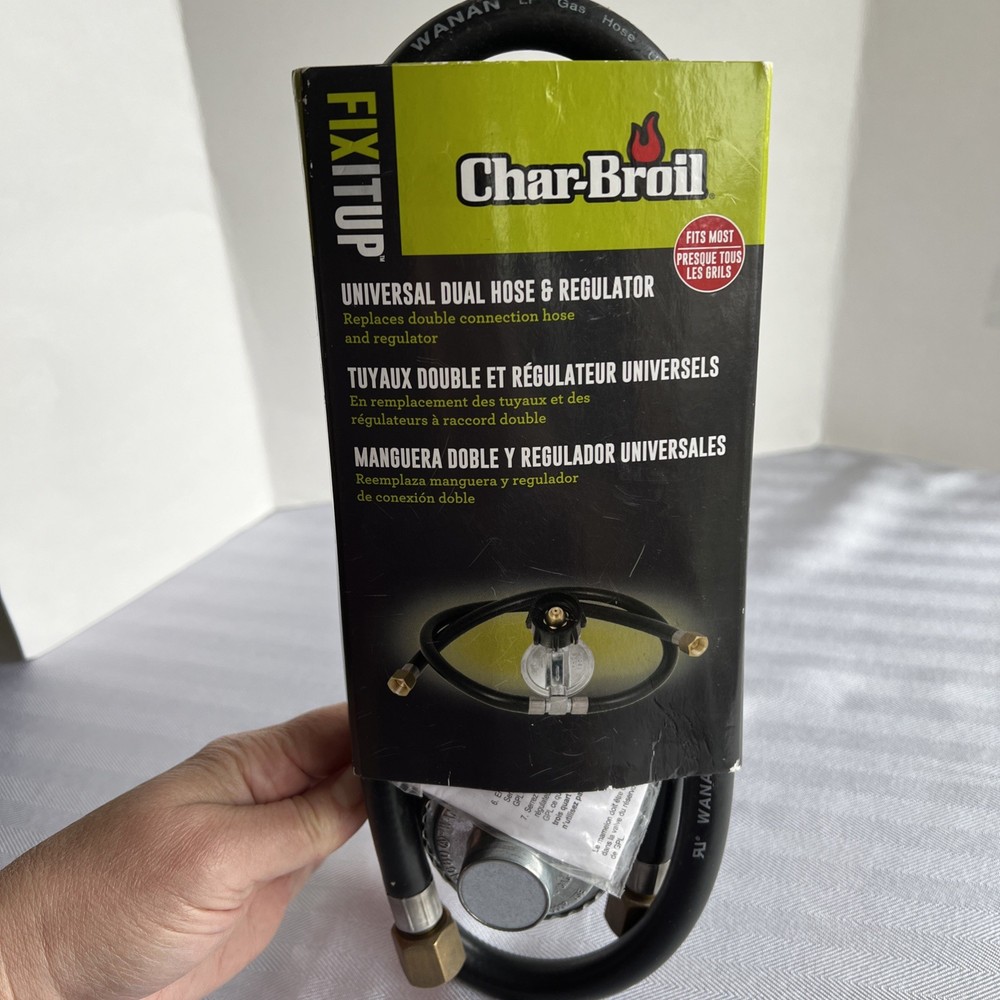 Char-Broil Universal Dual Hose & Regulator # 4655