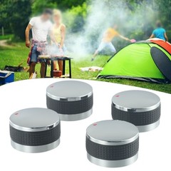 BBQ Gas Grill Replacement Knobs Pack of 4 Perfect for Outdoor Grilling