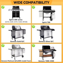 17.4 x 11.9 Inch Grill Grate for Weber Spirit E310/ E320/ S310/ S320 /SP330, …