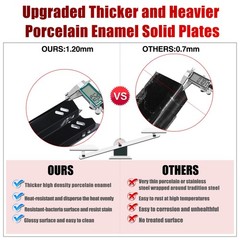 2 PCS GR2234801MM00 Heat Plates Replacement Members Mark Grill Flame Tamer