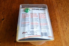 KING KOOKER #04503 HIGH PRESSURE ADJUSTABLE REGULATOR TYPE 1 CONNECTION w/ HOSE