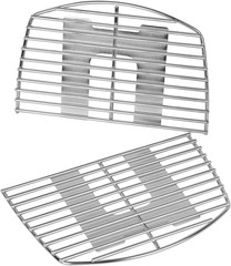 Stainless Steel Grill Cooking Grates for Weber Q1000 Series, Q1200, Q1400 Gas Gr