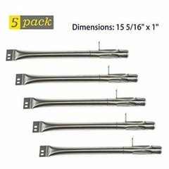 BBQ Gas Grill Burner Tube And Igniter Replacement Parts Kit For Brinkmann 5 Pack