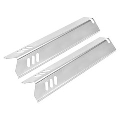 -Pack Grill Heat Plates Replacement Parts for Dyna-Glo, 15″ Stainless Steel 2