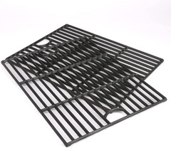 Grill Grates 17 Inch Cast Iron Replacement for Nexgrill and Charbroil Models