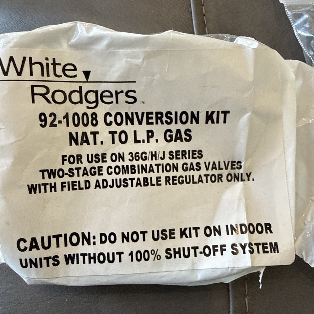 White Rodgers 92-1008 Conversion Kit Natural Gas to Propane