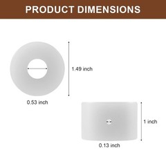 2 Pcs Auger Motor Bushing Replacement Parts for Traeger, Pit Boss, Z Grills Wood