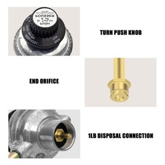 29102349 29103224A Regulator Control Valve Replacement for Small, silver gray