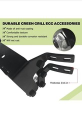 Hinge Assembly Kit Fit Large Green Egg,Big Green Color Egg Accessories Powder…