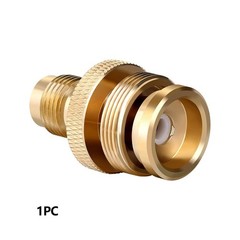 1LB Propane Tank Regulator Adapter for 3/8 Inch Male Flare to 5/8-18 UNF Thread