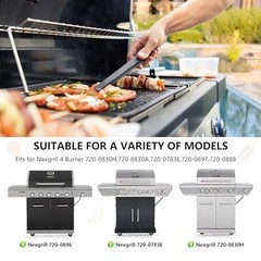 CANDANA Replacement Parts for Nexgrill 4 Burner 720-0830H 720 Stainless Steel