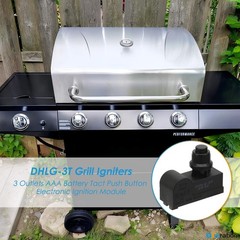 BBQration DHLG-3T Grill Igniters for Charbroil 3 Outlets w/Wires (AAA)
