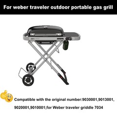 Griddle Portable Grill Accessories for Weber 901001 Traveler Griddles,Outdoor…