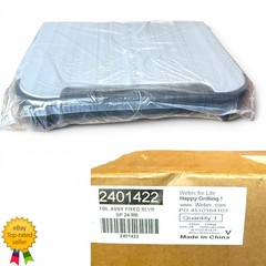 Genuine OEM Weber Spirit Fixed Side Table Assembly Silver 2401422 – New In Box