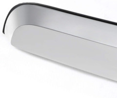 Front Hood Molding Trim Moulding Chrome, Compatible with GMC Sierra 1500 Truck,