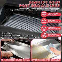 Grill Grease Tray Drip Pan for Traeger Tailgater Drip Tray Traeger Junior