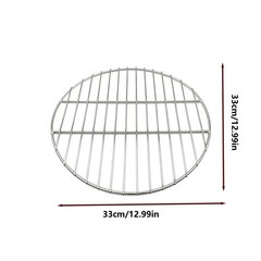 Round Charcoal Grate Heat-Resistant Replacement Parts BBQ Charcoal Steadfast