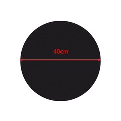 Round Grill Mats Set of 4 Perfectly Designed for Easy Cooking on For gas Grills