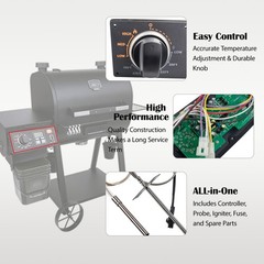 NEW Upgraded Digital Control Panel Board Fits Oklahoma Joes Wood Pellet Grills