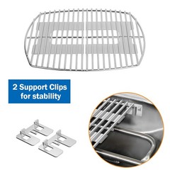 Stanbroil Stainless Steel Grill Cooking Grates for Q100/Q1000 series, Silver