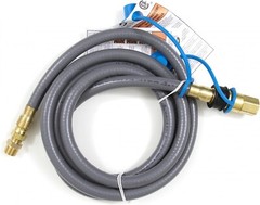 Blaze 10 Ft. Natural Gas/Bulk Propane Hose W/ 1/2″ Quick Disconnect BLZ-NG-HOSE