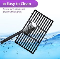 GS4 Grill Parts Cast Iron Grill Grates for Weber Genesis II E-410 S-410 E-435 S-