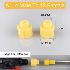 Multi Style Spraying Rod Handle Conversion Connector For Agricultural E. Sprayer
