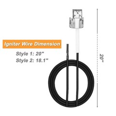 Grill Igniter Kit Replacement Parts – for Charbroil, Expert Grill, Dyna Glo, ..