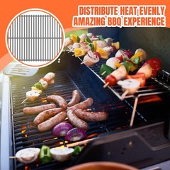 1 PCS 40901 Steel Wire Cooking Grid Rock Grates For BBQ Grillware 14×24 3/8″