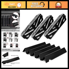 Replacement Flavorizer Bars & Heat Deflectors for Genesis II E-310 E-335 Grills