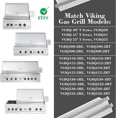 Replace for Viking Grill Parts,Heat Plate Tent Shield for Viking VGBQ 30, 41,…