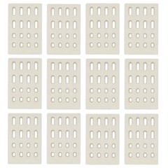 Ceramic Brick Flame Tamer Parts 12-Pack Gas Grill Ceramic Briquettes for Barb…