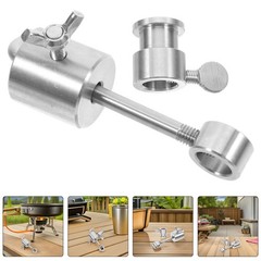 2 Pcs Grilling Accessories Bbq Rotisserie Rack Spitting Balance Weight
