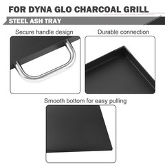 Ash Pan Grill Replacement Parts for Dyna Glo Charcoal Grill Parts DGN576SNC-D…